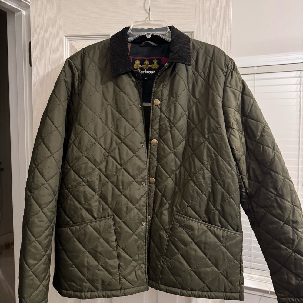 Barbour Olive Quilted Jacket
